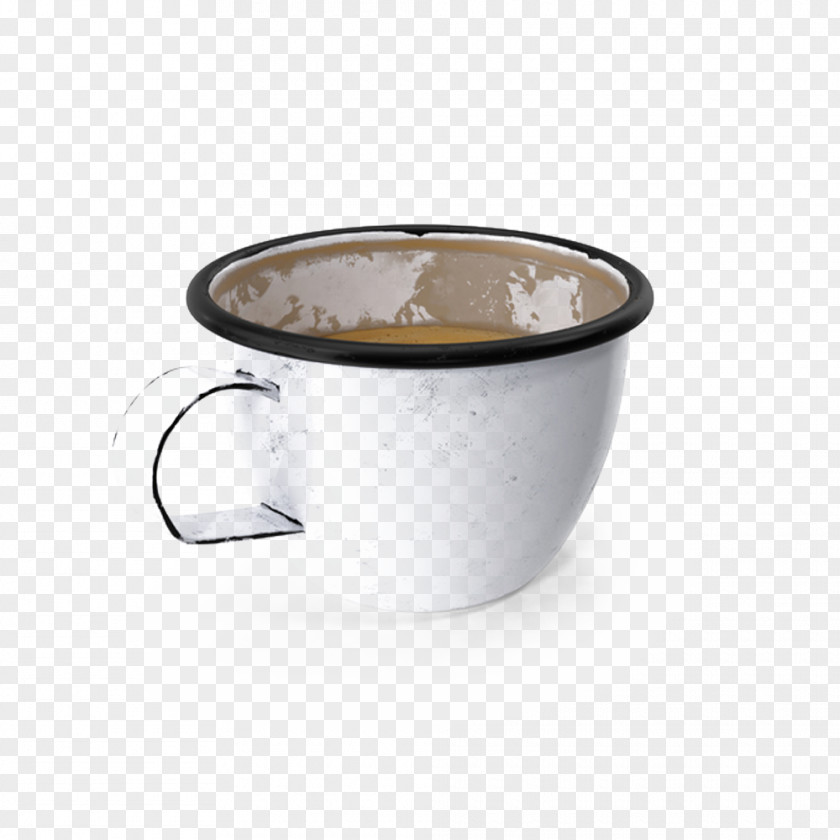 Retro Iron Coffee Cup Art Espresso PNG