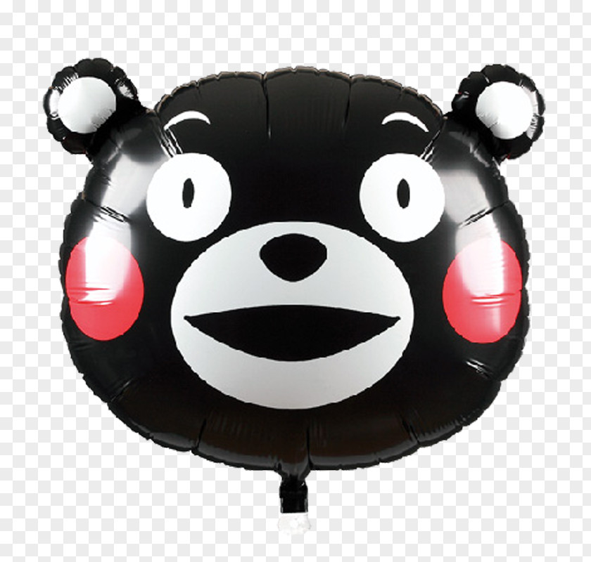 Bear Kumamon くまモンもん ご当地キャラクター Balloon PNG