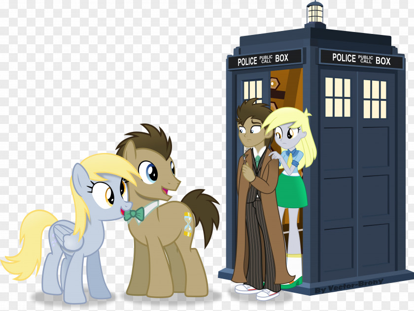 Doctor Derpy Hooves Tenth Horse Rainbow Dash PNG