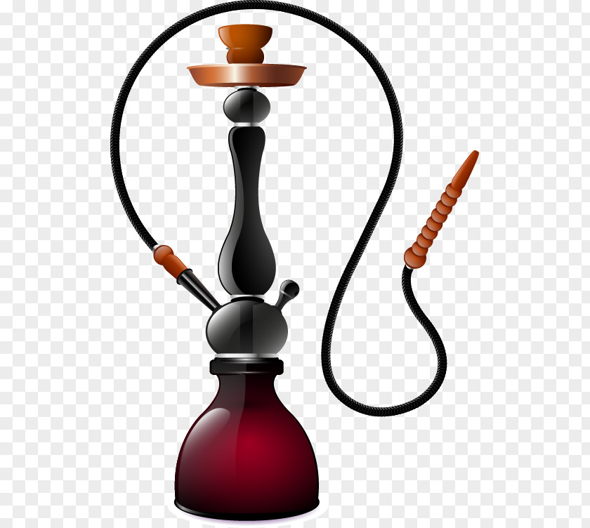 Hookah Lounge Tobacco Pipe PNG lounge pipe, hookah, red and black hookah digital artwork clipart PNG