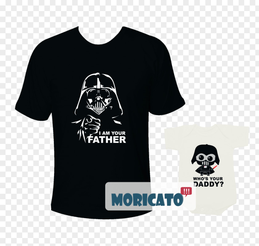 T-shirt Anakin Skywalker Luke Father Son PNG