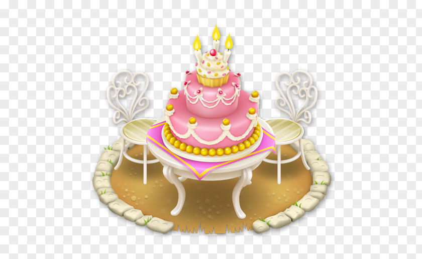 Birthday Decor Cake Torte Sugar Frosting & Icing Apple PNG
