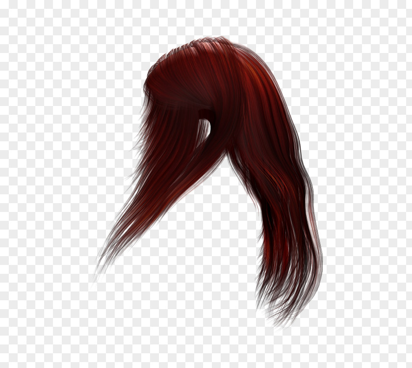 Creative Hair Red Capelli PNG