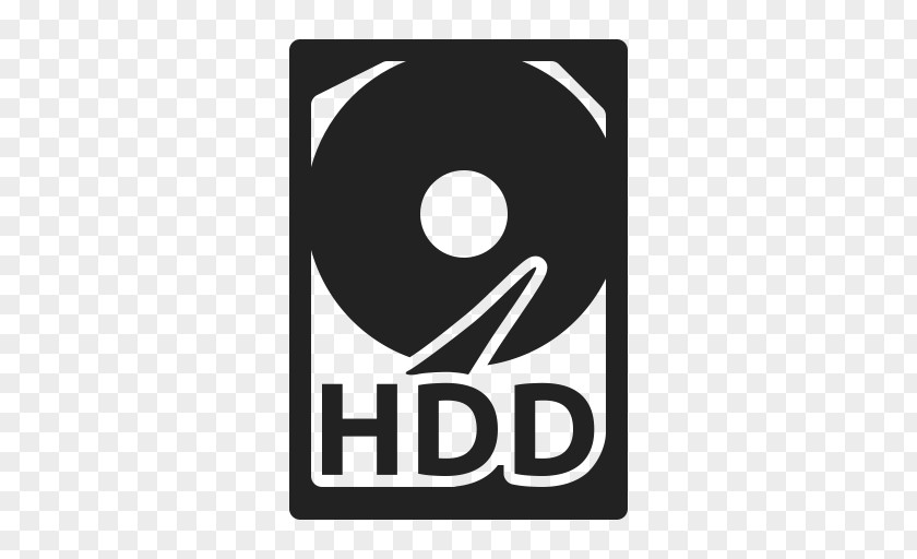 Hard Disc Icon Logo Brand Data Font PNG