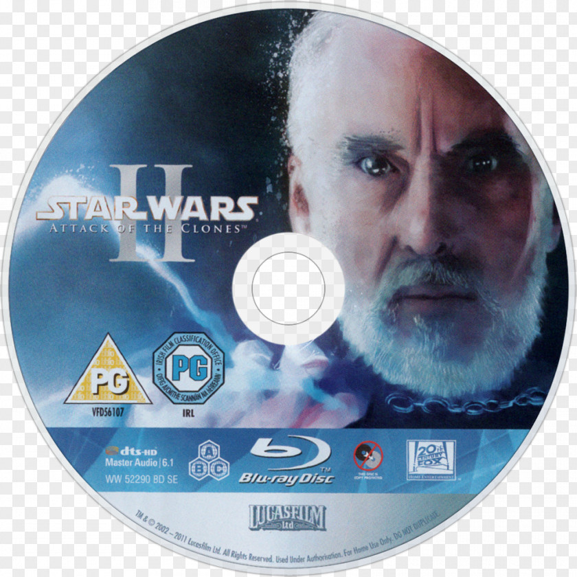 Star Wars Ray Wars: Episode II – Attack Of The Clones Clone Trooper Anakin Skywalker Blu-ray Disc PNG