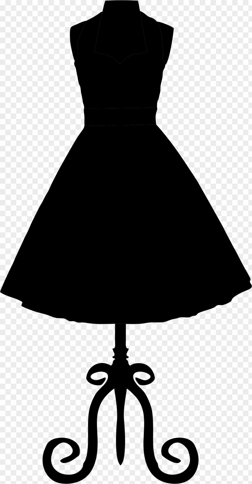 Vintage Clothing Dress Retro Style Clip Art PNG