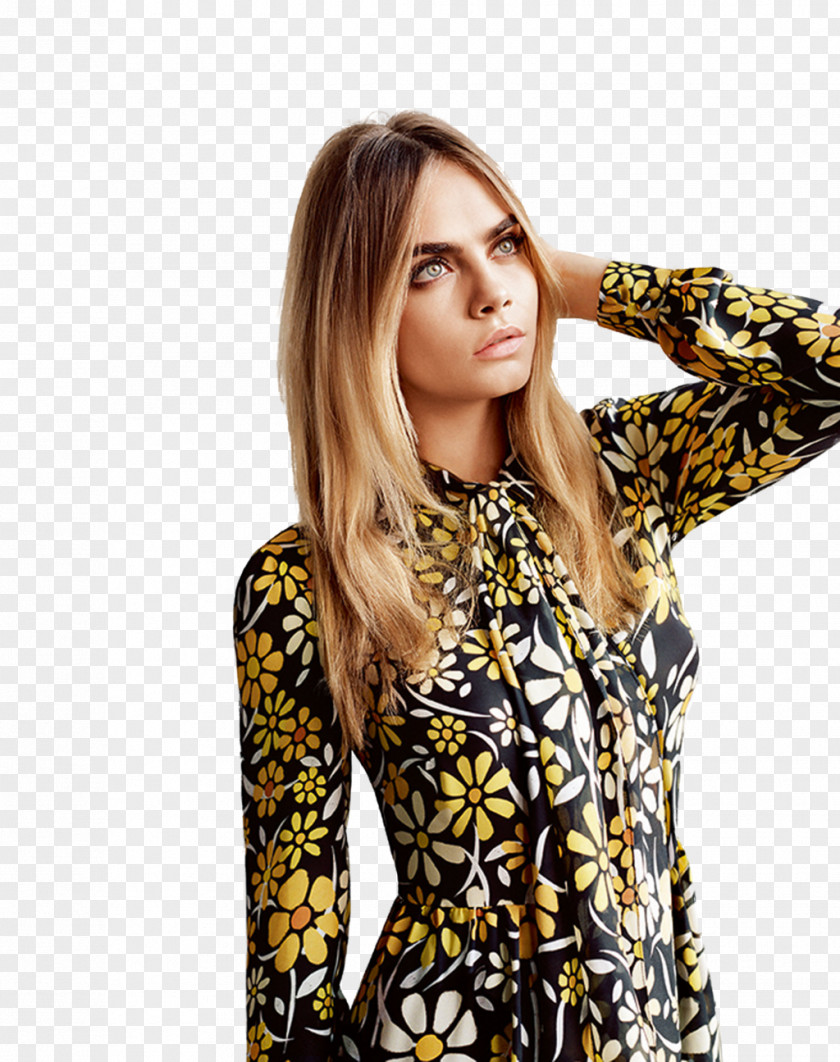 Cara Delevingne Fashion Model Topshop PNG