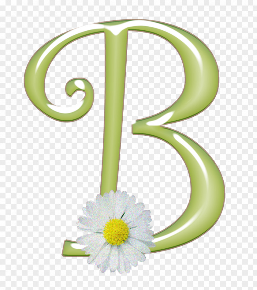 Enrolados Green Alphabet Yellow Floral Design Flower PNG