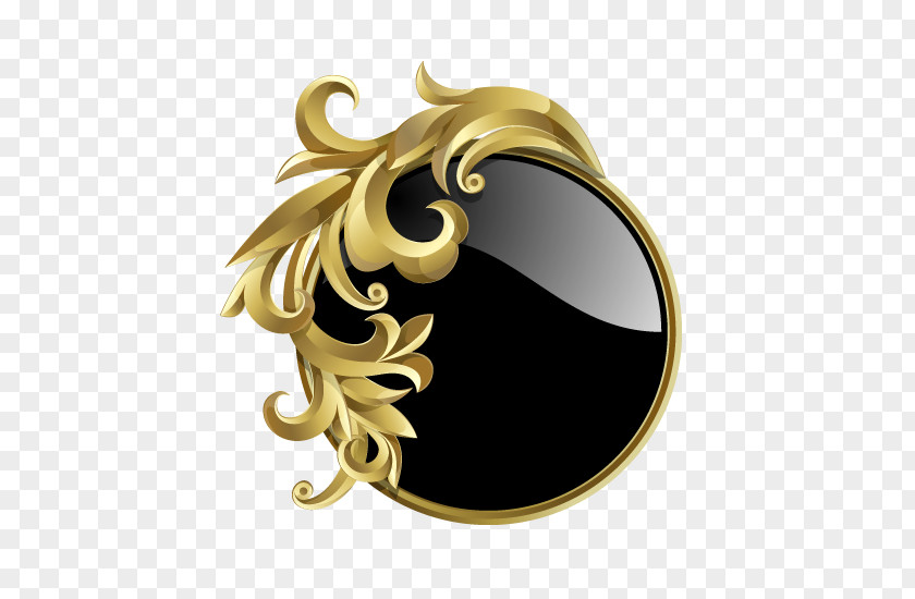 Golden Circle Clip Art Psd Image PNG