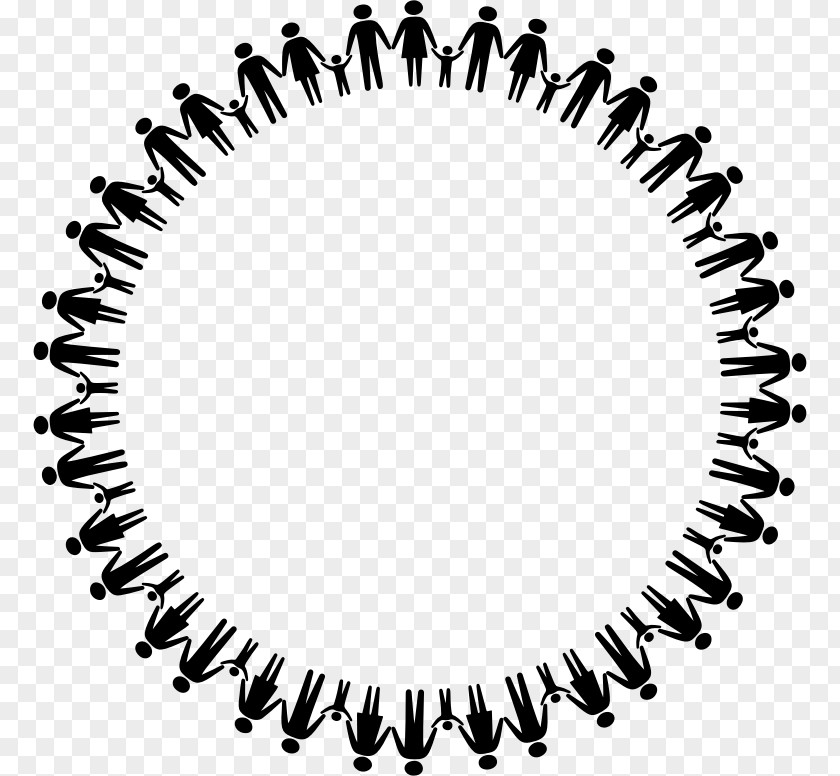 Holding Hands Circle Clip Art PNG