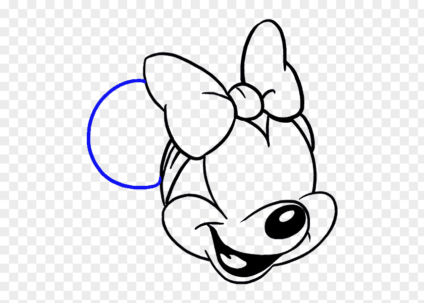 Minnie Mouse Mickey Drawing Sketch PNG