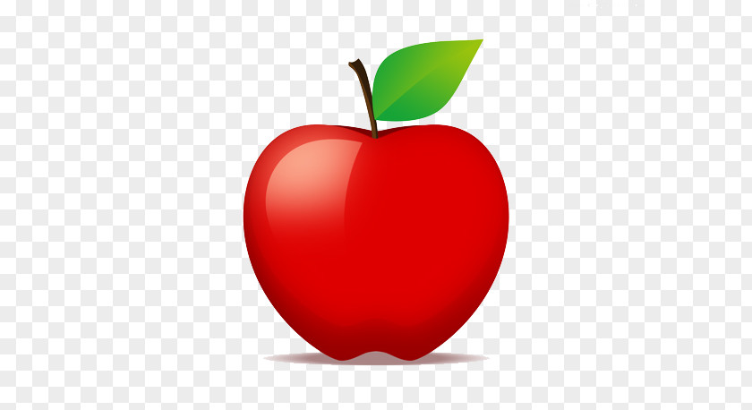 Apple Fruit Icon Design PNG
