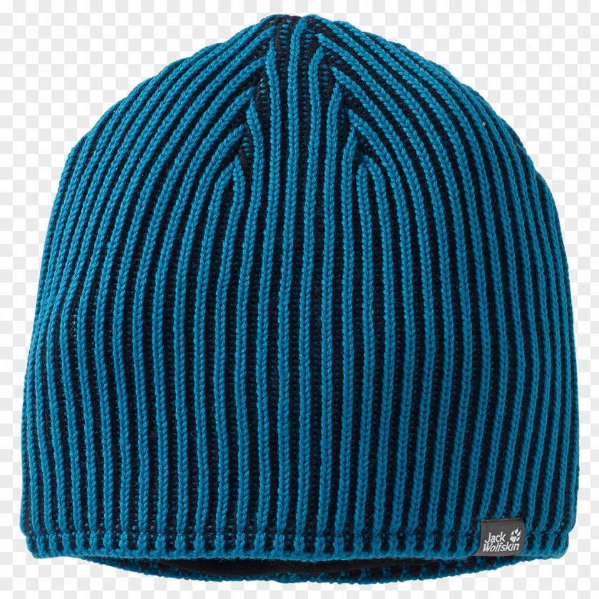 Beanie Knit Cap Turquoise Woolen PNG