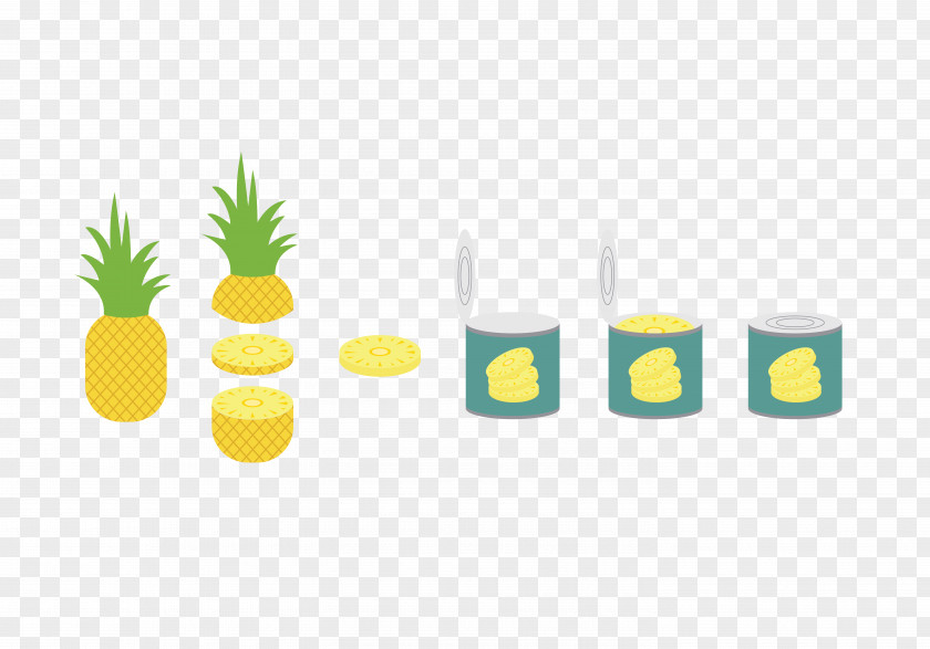Canned Pineapple Tin Can Auglis PNG