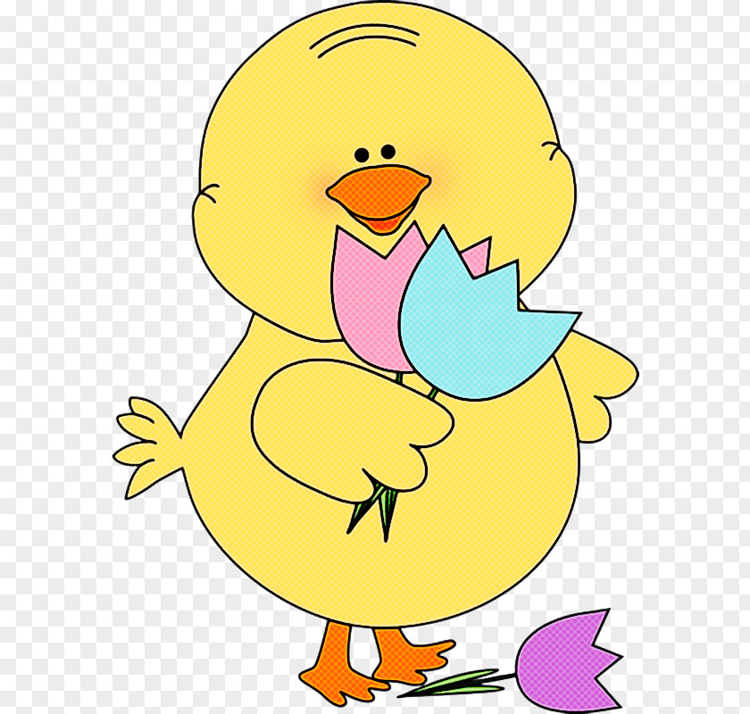 Cartoon Yellow Ducks, Geese And Swans Duck Bird PNG