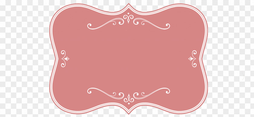 Deep Pink Mirror Picture Frame Clip Art PNG