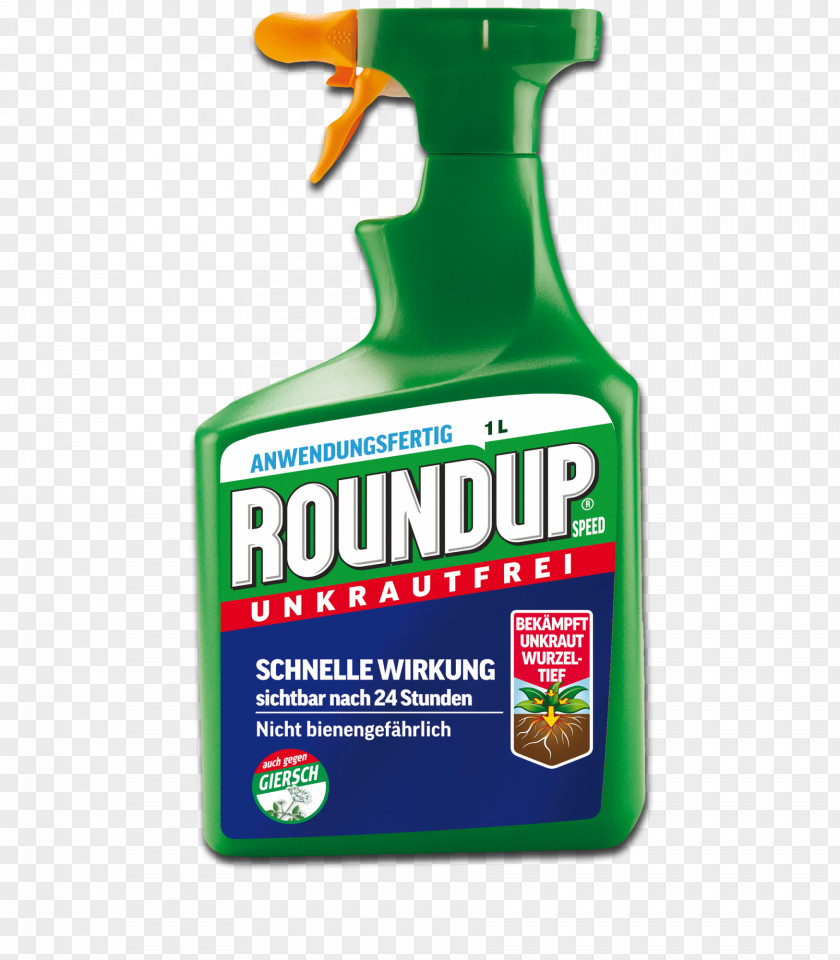 Kinder Garten Herbicide Glyphosate Roundup Tough Weedkiller Spray PNG