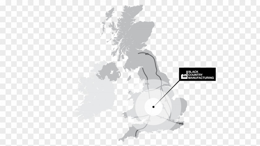 England British Isles Vector Map PNG