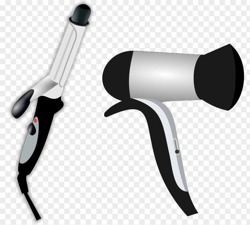 Hair Iron Comb Dryers Clip Art PNG
