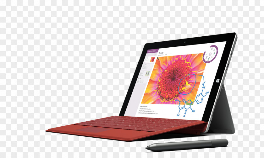 Microsoft Surface 3 Computer Pro PNG