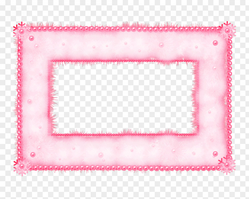 Picture Frames Rectangle Pink M Pattern PNG