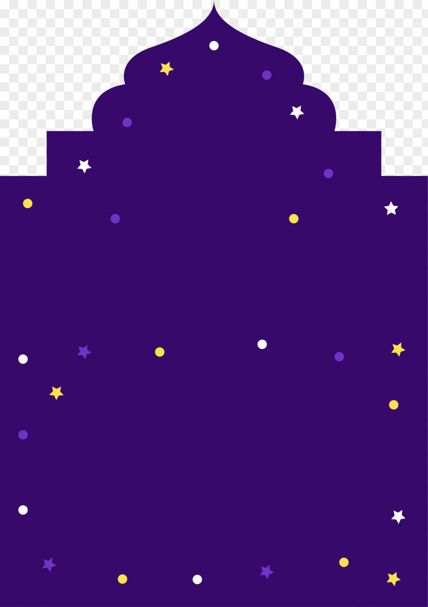 Purple Star Church Violet PNG