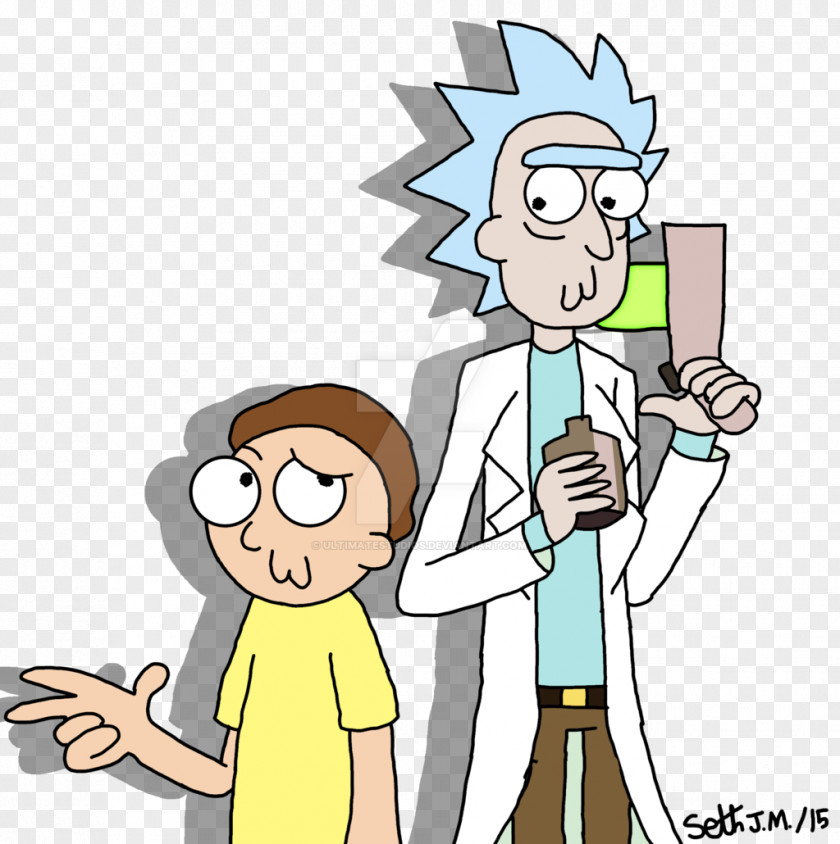 Rick And Morty Icons Homo Sapiens Human Behavior Thumb Clip Art PNG