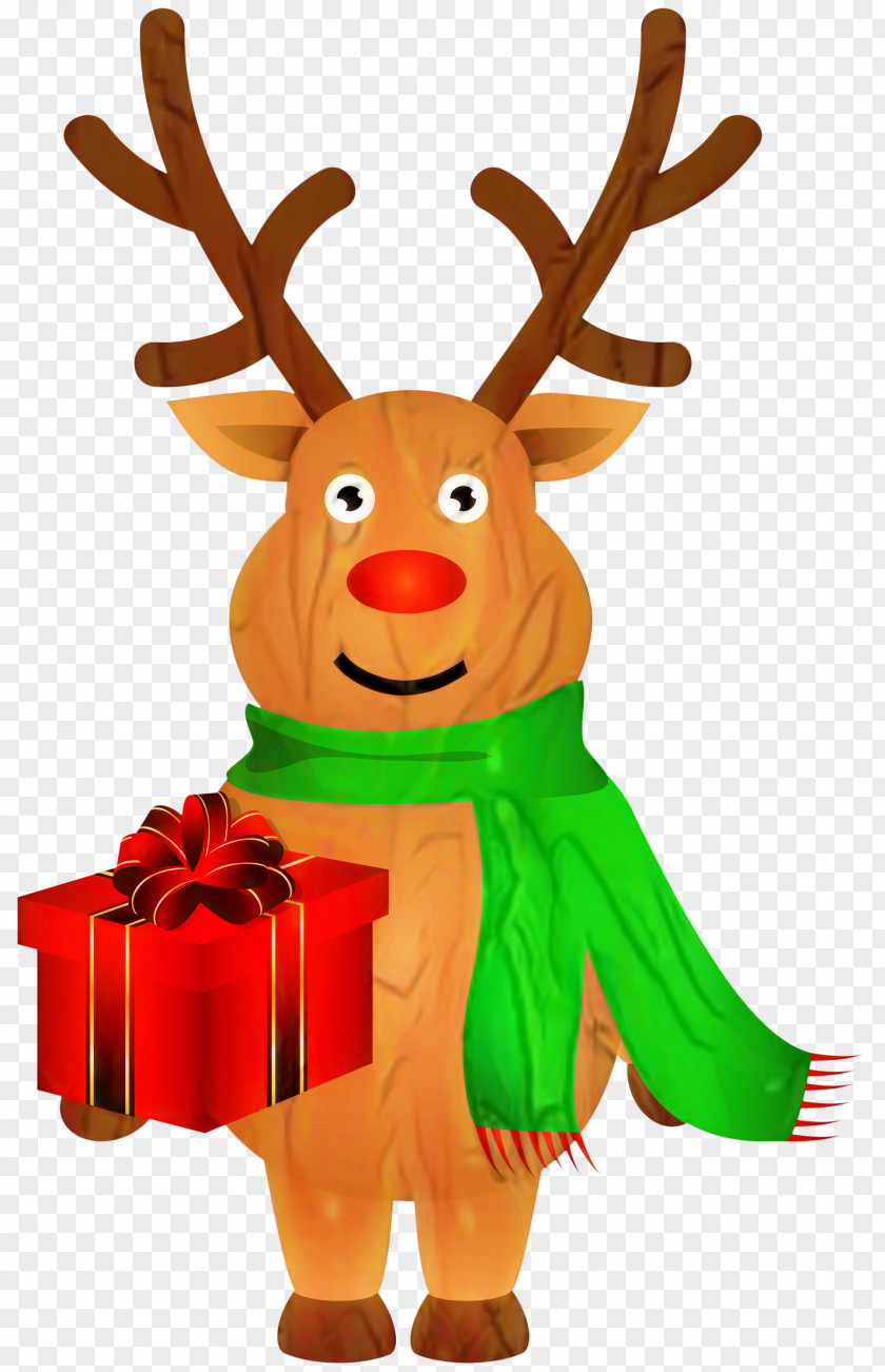 Rudolph Reindeer Santa Claus Clip Art PNG