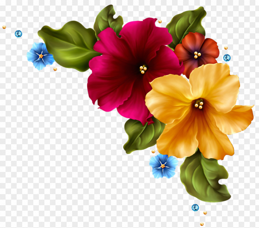 Artificial Flower Impatiens PNG