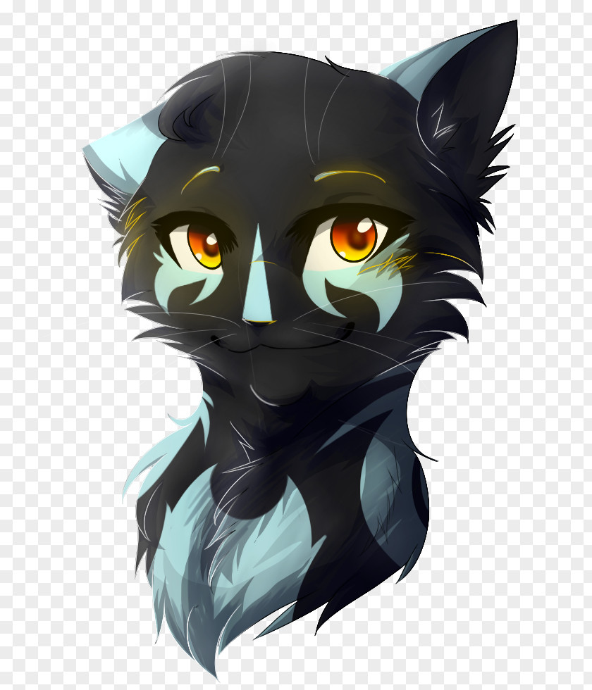 Cat Black Whiskers Painting Warriors PNG