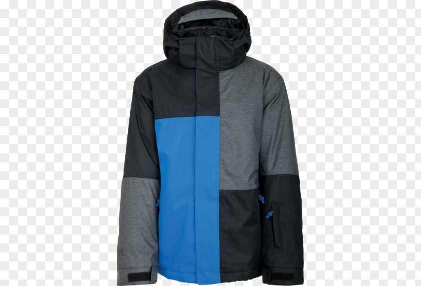 Jacket Cobalt Blue Bluza Hood Sleeve PNG