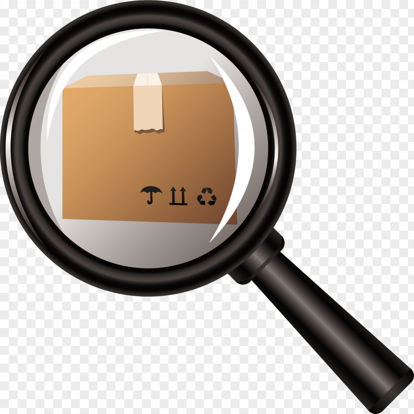 Magnifying Glass Vector Material Euclidean Adobe Illustrator PNG