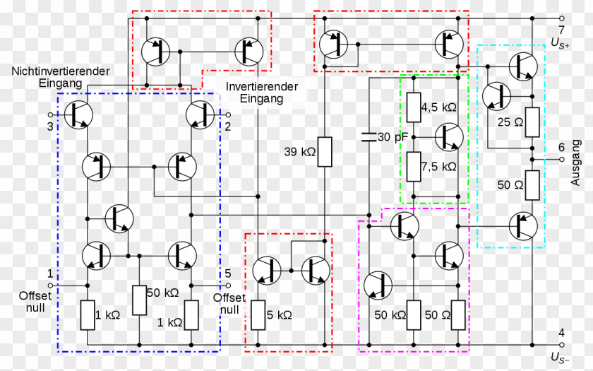 Operational Amplifier Circuit Diagram Wiring Electrical Network PNG