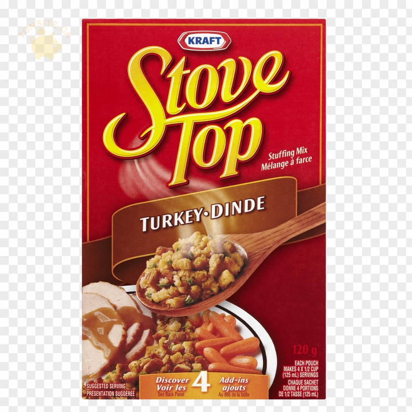 Stove Top KRAFT STOVE TOP Stuffing Mix Herb Cornbread PNG