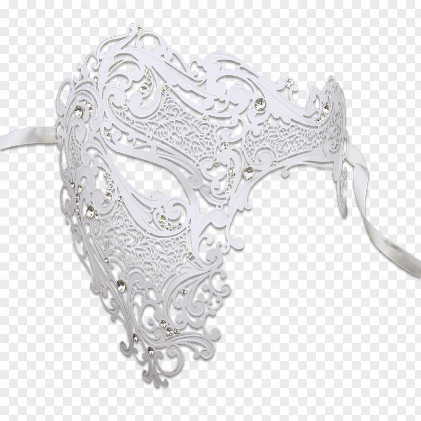 Whitening Mask Creative Silver The Phantom Of Opera Masquerade Ball Theatre PNG