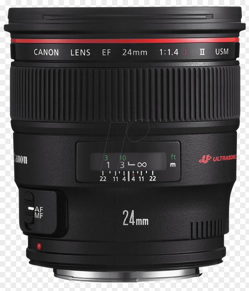 Camera Lens Canon EF Mount EOS 24mm EF-S F/2.8 STM PNG