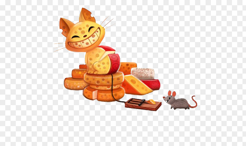 Cheese Cat Drawing Painting Concept Art PNG