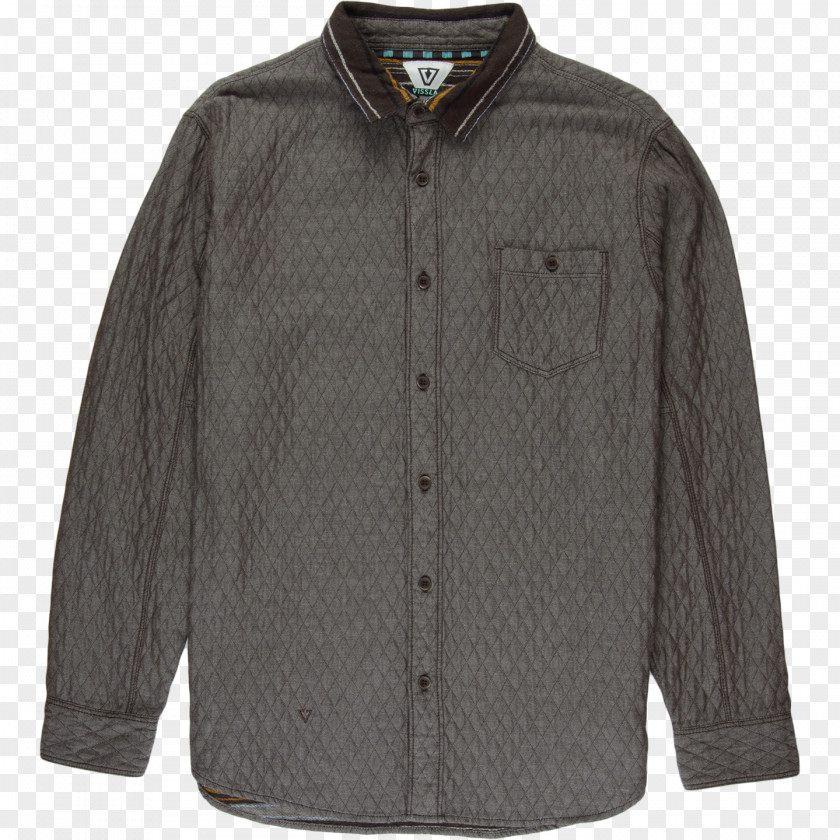 Jacket Sleeve Woolen Flannel Button PNG