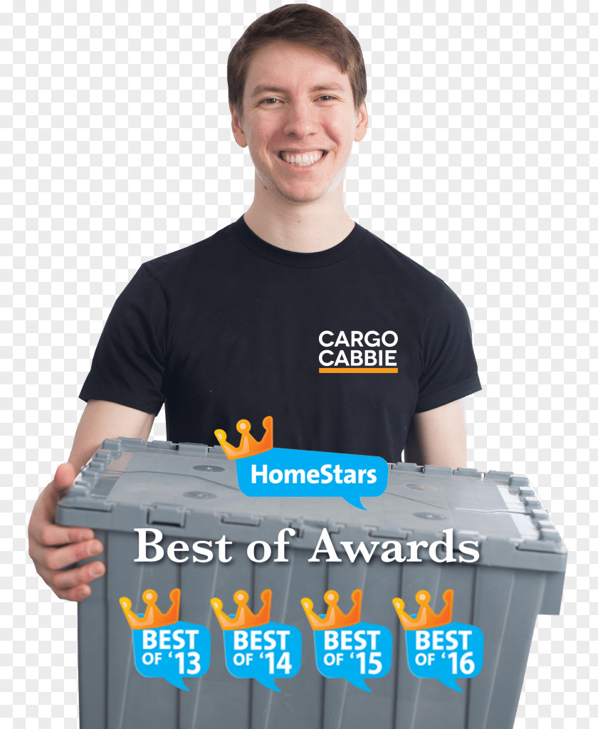 Move Cargo Cabbie HomeStars Toronto's Best Movers T-shirt PNG