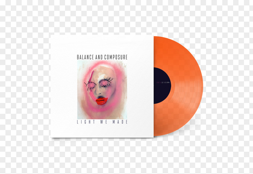 Orange Certificate Balance And Composure Light We Made The Things Think We're Missing Album Phonograph Record PNG