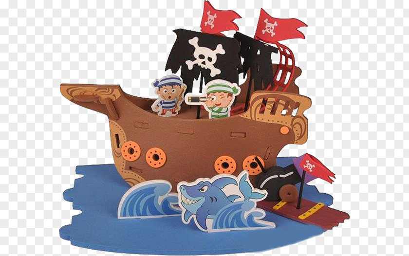 Pirate Ship Cartoon Piracy PNG