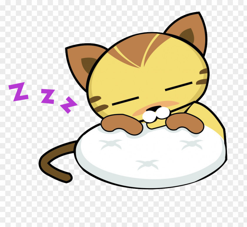 Sleepy Cat Nose Icon PNG