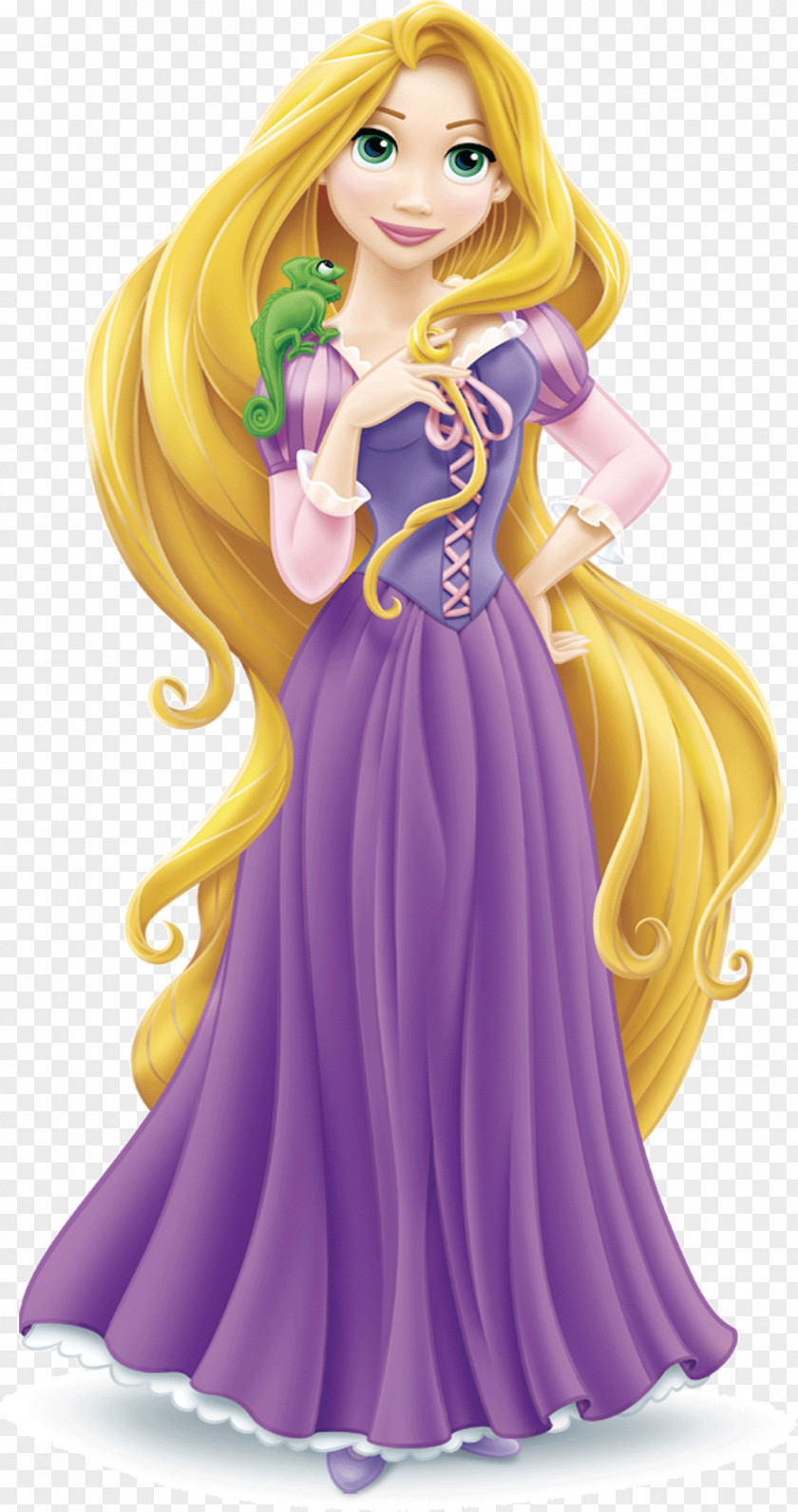 Yellow Beautiful Princess Rapunzel Belle Tangled Ariel Jasmine PNG