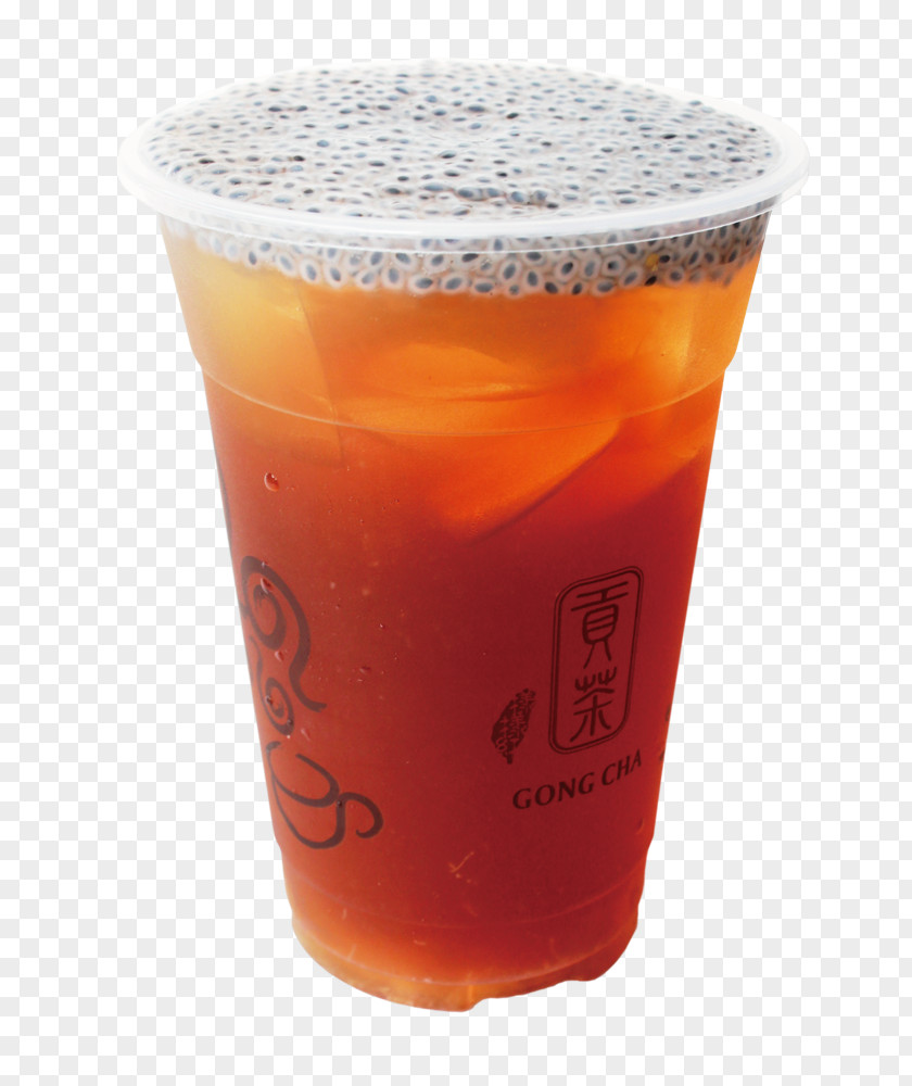 Basil Seeds Orange Drink Pint Glass Non-alcoholic Imperial PNG