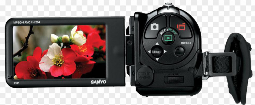 Cassette Recorder Xacti 1080p Sanyo Video Camera PNG