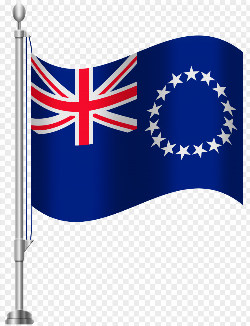Flag Banner Of New Zealand The Cook Islands PNG