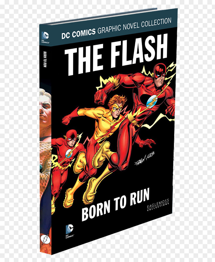 Flash The Flash: Born To Run Wally West Superhero Graphic Novel PNG