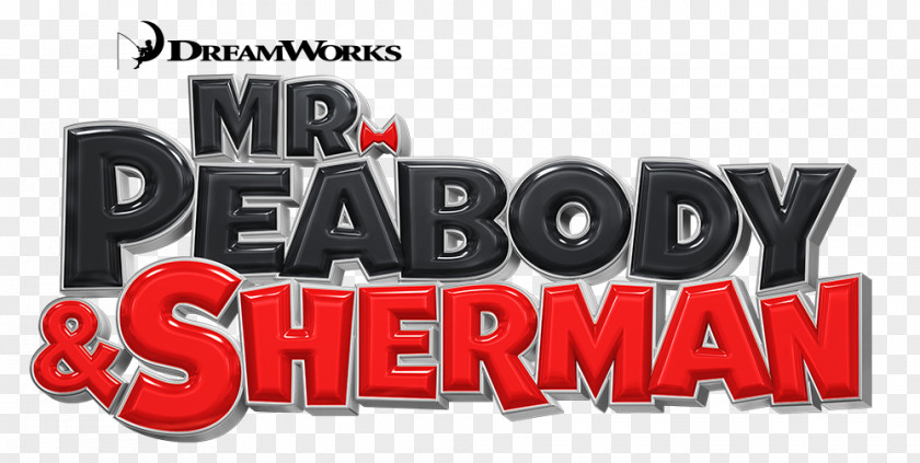 MR. PEABODY & SHERMAN Mr. Peabody Logo DreamWorks Animation Madagascar Kung Fu Panda PNG