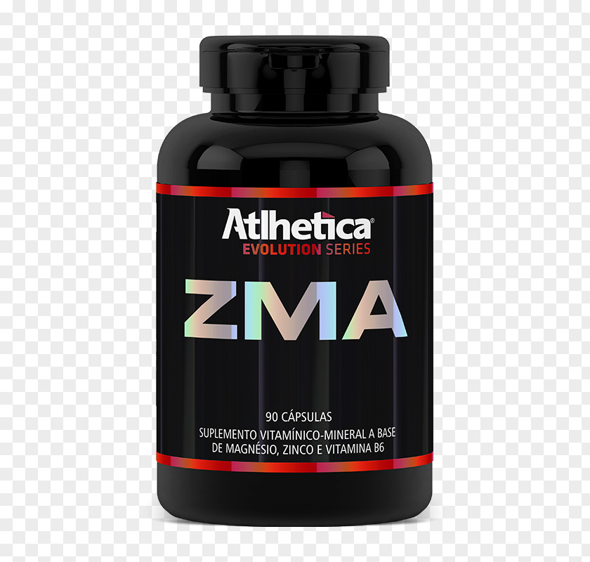 Nutritious Food Dietary Supplement Atlhetica Nutrition ZMA 90 Cápsulas PNG