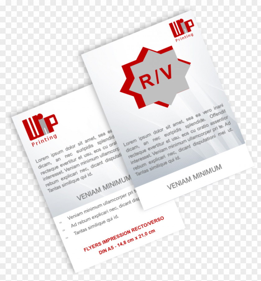 Promotional Flyers Standard Paper Size ISO 216 Flyer Printing PNG